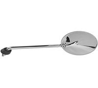 Vicma Left Mirror for Vespa LX 50/125/150, Liberty 50/125/200cc 2/4-Stroke Scooters - Original Design, E-Certified, OEM Quality, 11cm x 4cm, 21cm