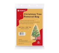 VICMORE Christmas Tree Removal Bag 144-Inch Circumference by 108-Inch Tall Christmas Tree Storage Bag Tree Disposal Bag Suitable for Trees up to 9 Feet Tall