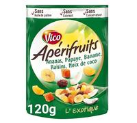 Vico Aperifruits Vert 120g - Fruity and Crispy Flavour for Your Aperitif - Bag of 120g - Pack of 4
