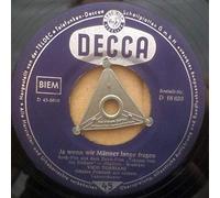 VICO TORRIANI - Ja, wenn wir Männer lange fragen/Loana-Oh(7" Vinyl Single)(1957)(Decca D 18633)