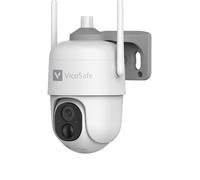 VicoHome Security Camera Wireless - 2K Battery-Powered WiFi Camera, PTZ 360° Surveillance, Night Vision, AI Motion Detection, Two-Way Talk, Waterproof, Cloud & SD Storage