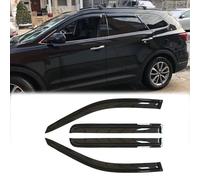 VICOJETOR 94534 Sunproof Waterproof Side Window Wind Deflector, 4pcs Protective Replacements Rain Guards Set, Window Visor fit for 2013-2018 Hyundai Santa Fe (Excludes XL Model)