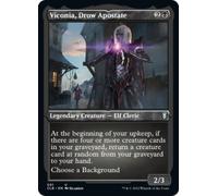 Viconia, Drow Apostate (Etched foil) | Commander Legends: Battle for Baldur's Gate