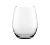 Vicrila FT Victoria Rocks 12.25oz Stemless Wine Glass Fine Rim (Pack of 6) V0541-000-B01006