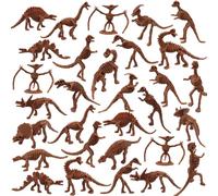 VICROIC 30pcs Dinosaur Fossil Skeleton Dinosaur Skeleton Toy Figure Science Play Dinosaur Sand Digger Party Favors Decoration (Dinosaur Skeleton)