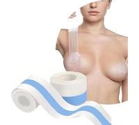 VicSec Boob Tape Chest Tightening Band Invisible Bra Band Instant Breast Lift for Women Chest Band for Large Breast CupA-H Clear