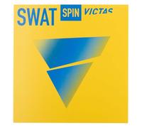 VICTAS MAX 200140 Table Tennis Rubber Spin Type Tension Soft Back Swat Spin Black