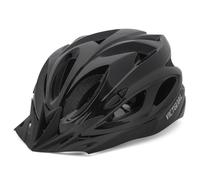 Victgoal Adults Bike Helmet for Men Women with LED Rear Light | PC Shell, EPS Foam, Cool Ventilation, Size L 22.44-24 inches Head Circumference, for Mountain Road Cycling