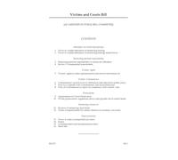 Victims and Courts Bill [as amended in Public Bill Committee] (House of Commons) HCB 271