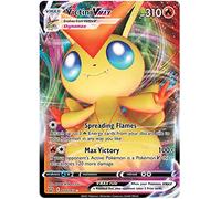 Victini VMAX 022/163 Ultra Rare Pokemon Card (Battle Styles) + 1x TitanCards® Toploader