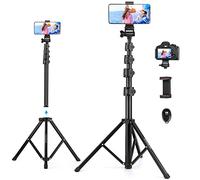 Victiv 68" Phone Tripod, 2-in-1 Selfie Stick Tripod Stand for Filming