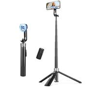 Victiv Magnetic Selfie Stick Tripod for iPhone, 70" Extendable Phone Tripod Stand for Filming with Remote, Portable Tripods for Smartphone Compatible with MagSafe iPhone/Android and Lightweight Camera