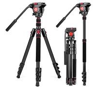 Victiv Tripod Camera Tripod, 72'' Video Tripod with Fluid Head, Aluminum Heavy Duty Tripod with Carry Bag, Professional Camera Tripods & Monopods, Compatible with Video Camera, DSLR, Camcorder