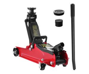 Victoam 2.5Ton/6600 lbs Hydraulic Car Jack, Heavy Duty Car Lift with Rubber Pad and Built in Handle, Lifting Range 85 X 365mm, Low Profile Trolley Jack for Utility Vehicles