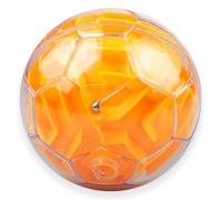 Victob 3D Maze Ball for Kids, Brain Toy for Boys Girls Adults Birthday Gift, Memory Puzzle Games - Intellectual Reaction Speed Training (Orange)
