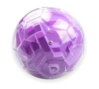 victob 3D Puzzle Maze Ball, Memory Game Brain Teasers for Kids Teens & Adults, Stress Relief Toy, Fun Travel Toys for Boys and Girls, Birthday Christmas Stocking Stuffers Gifts (Purple)