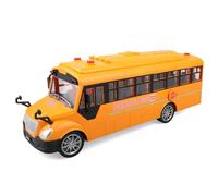victob School Bus Toy with Sounds & Lights, Openable Doors & Top Cover, Yellow Play Bus for 3 4 5 6 Year Old Boys Girls Kids Toddlers - Educational Preschool Learning & Role Play Toy