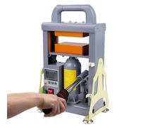 Victool Rosin Press 5 Ton, 600W Hydraulic Heat Press Machine, Dual Heating Plate Extraction Machine for Rosin Dried Flowers Flowering Plant Extracts, Precise Controller