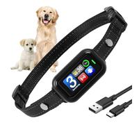 Victop Anti Bark Collar for Dogs Safe Dog Barking Collar for Large Medium Small Dogs Lightweight Bark Collar with 3 Modes 5 Sensitivities Adjustable Waterproof Rechargeable Anti Barking Device for Dog