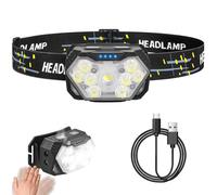 Victoper 9 LED Rechargeable Head Torch 3500 Lumens Super Bright Led Head To