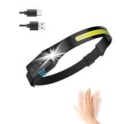 Victoper LED Lumilight Head Torch 7 Lighting Modes IPX4 Running Head Torch, 230 Degree Wide Beam Adjustable Sensor Headlamp Gift for Dad Lumi Li GHT Led Headband