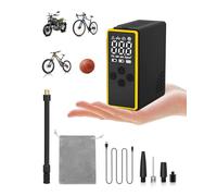 Victoper Mini Electric Bike Pump, Digital Pressure Gauge Type-C Rechargeable Tiny Pocket Road Mountain Cycle Pump Bicycle Tyre Pump for All Bikes