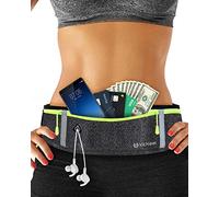 Victoper Running Belt,Waistpacks,Waist Elastic Strap,Running Belts for Women Men,Phone Holder for Running,Running Belt with Reflective Strip and Headphone Hole,Travel,Outdoor Activities