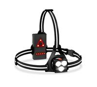 Victoper Running Lights for Runners Chest LED Lamp, Running Torch Light Dog Walking Torch 90°Adjustable Angle USB Rechargeable Torch for Dog Walking Night Runners Hiking Jogging (3LED-S003)