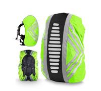 Victoper Waterproof Backpack Cover Reflective Rucksack Rain Cover for Hiking Travel Camping-High Visibility Waterproof Cover for Backpack Up to 40L-Durable & Lightweight Pack Protector