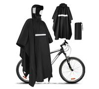 Victoper Waterproof Rain Cycling Poncho for Adults with Upgraded Material, Zipper Closure, Lightweight Design, Suitable for Outdoor Activities Camping, Cycling, and Travel