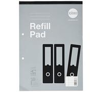 Rhino A4 Refill Pad 160 Page Feint Ruled 8mm With Margin (Pack 10) - V4FMH-4