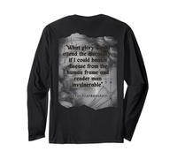 Victor Frankenstein Quote Long Sleeve T-Shirt