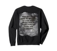 Victor Frankenstein Quote Sweatshirt
