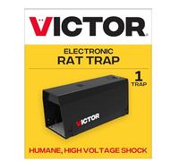 Victor M241B Indoor Electronic Humane Rat and Mouse Trap - No Touch, No See Electric Rat and Mouse Trap