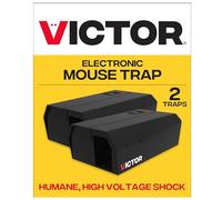Victor M250BSR-2 Indoor Electronic Humane Mouse Trap - No Touch, No See Electric Mouse Trap - 2 Pack