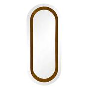 Victor mirror in teak-finish oak Teak one size