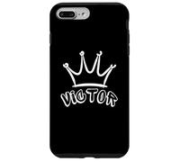 VICTOR Name Cool Graffiti - Royal Crown For King Victor Case for iPhone 7 Plus/8 Plus