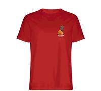 Victor Osimhen Badge Men's T-Shirt - Red / 2XL