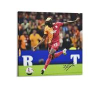 Victor Osimhen Football Star Poster Modern Home Bedroom Wall Art Decor Canvas 12 x 12 Inch (30 x 30 cm)