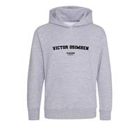 Victor Osimhen Kids Hoodie - Gray / 18-24 months