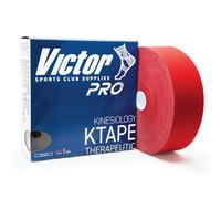 Victor Pro K-Tape 50mm x 31.5m (Red, Single Roll)