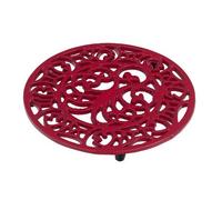 Victor RW107R Octopus & Fish Trivet Chilli Red, Cast Iron