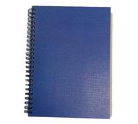 Victor Stationery A5 Wirebound Hard Cover Notebook, Ruled, 160 Pages, Blue, Pack of 5