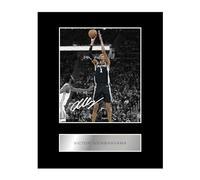 Victor Wembanyama Pre Printed Signature Signed Mounted Photo Display #11 Printed Autograph Picture 10x8 Inch Mounted Wall Art for Living Room Decor