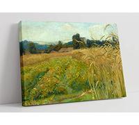 Victor Westerholm Landscape from the Vicinity of Krakow Canvas Wall Art Picture Print - 36 inch wide x 24 inch high (Frame Depth 30mm)