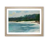 Victor Westerholm Late Autumn on Land Classic Painting Framed Print | A2 Oak Framed Wall Art | Ready to Hang | Classic Landscape Picture | Living Room Bedroom Lounge Office