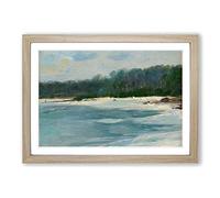 Victor Westerholm Late Autumn on Land Framed Print | A2 Oak Framed Wall Art | Ready to Hang | Modern Landscape Picture | Living Room Bedroom Lounge Office
