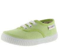victoria 106613, 1915 Inglesa LONA, lona Zapatilla Cordones, Low-Top Sneakers, Pistacho,