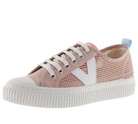 victoria 1915 Re-Edition Mesh Plimsoll & Contrast Logo & Reinforced Toe 1176102 for Women ROSA 37