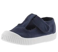 victoria 1915 Unisex Canvas Mary Janes DREC & Strap & Reinforced Toe 136605 for Kids Marino 21